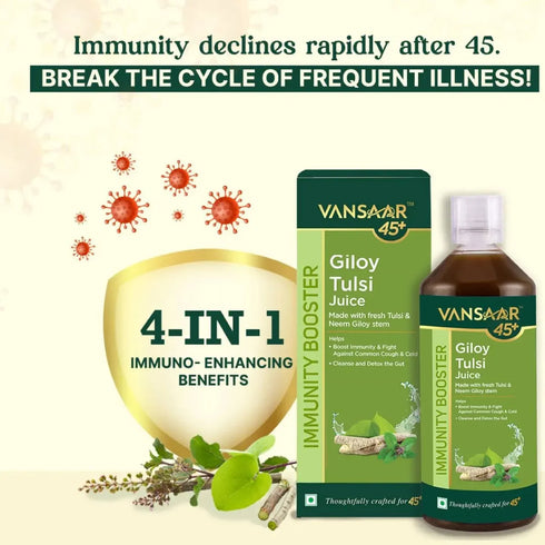 Baidyanath Vansaar Giloy Tulsi Juice 1L